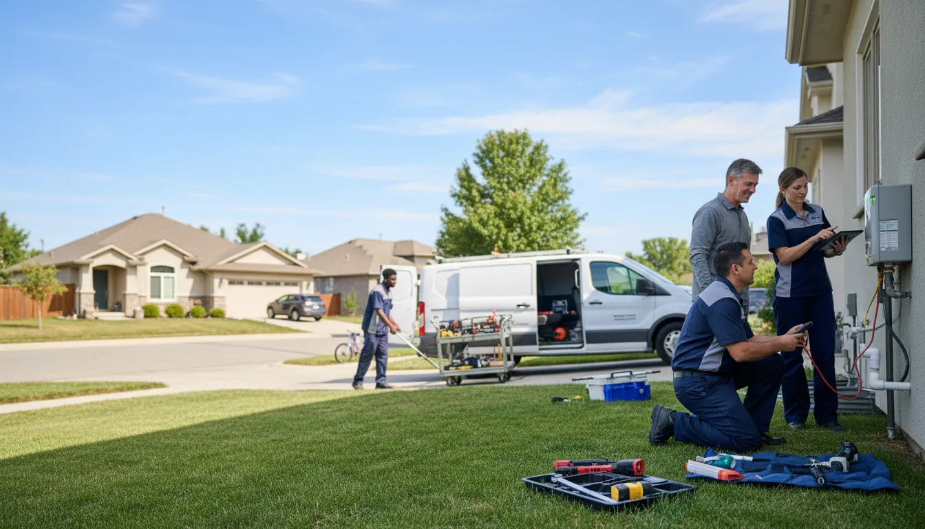 Tankless water heater service in La Crescent, MN